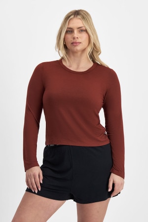 Sleep Long Sleeve Viscose Bamboo Tee