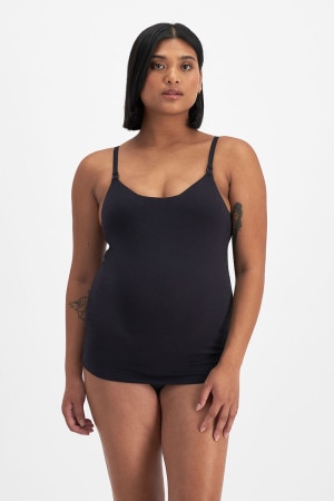 Bonds Maternity Contour Support Singlet Black